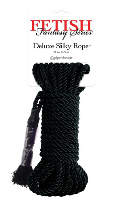 Deluxe Silky Rope веревка для фиксации черная (3865-23 PD)