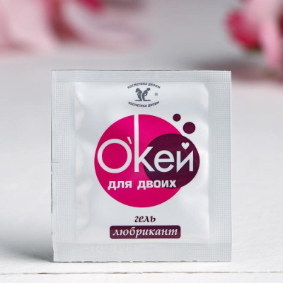 Смазка вагинальная для двоих 4г БИОРИТМ О'Кей (LB-20017)