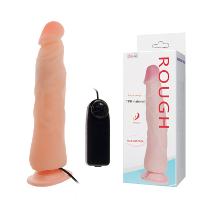 Вибромассажер реалистик на присоске ROUGH (BW-008068A)