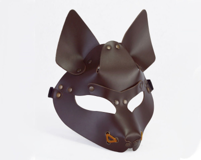 МАСКА WOLF (ВОЛК КОРИЧНЕВЫЙ) (3416-8)