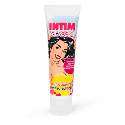 Гель-любрикант INTIM CLASSIC серии LIMITED EDITION туб пластиковый 50 г (LB-60003-1)