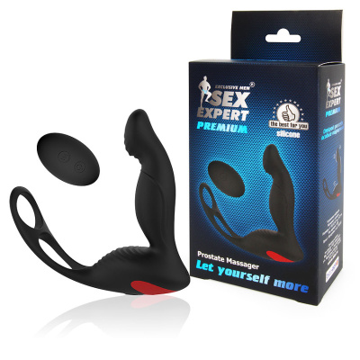 ВИБРОМАССАЖЁР 9 режимов вибрации, L 93x31x47 мм D 25 мм, дистанционное управление (SEM-55179)