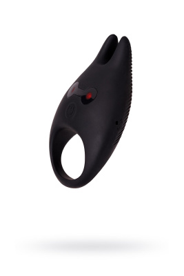 Виброкольцо Erotist Diablo, силикон, черный, 7,9 см, d 2,6 см (0T-00011005)