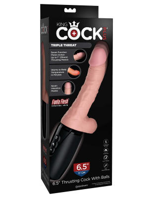 Компактная секс-машина King Cock Plus 6.5 (5728-21 PD)
